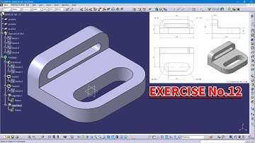 CATIA V5 Exercise 12: Unleash the Power of Combine, Pocket, and Fillet!