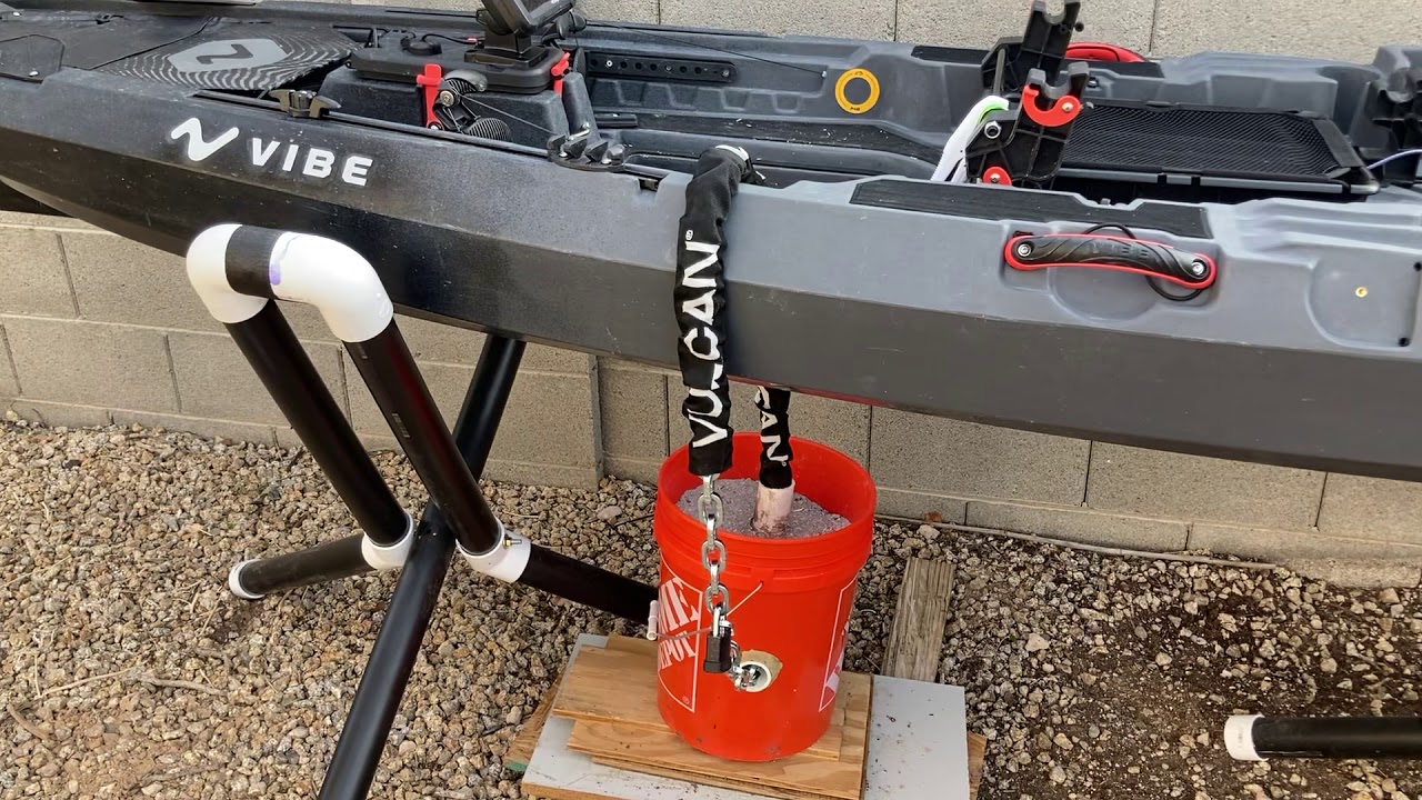 Kayak security theft protection. YouTube