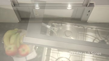 Zephyr Pisa Under-Cabinet Range Hood