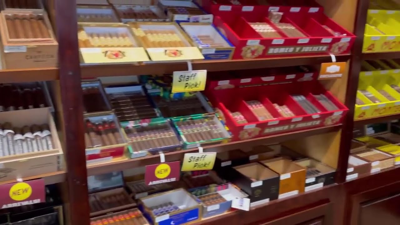 Первое посещение крупного сигарного магазина - Cigars International Superstore!