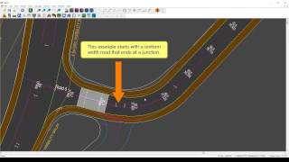 Widening a Road to Match a Layout