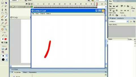 Adobe Flash animation