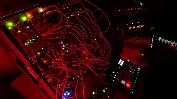Modular excursion using the 0-coast and Ensemble Oscillator with Analog Rytm