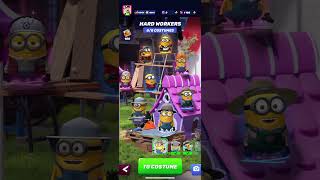 Minion Rush Unity Hard Workers Theme (Minion costume collection)