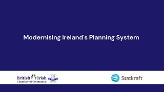 ‘Modernising Ireland’s Planning System’
