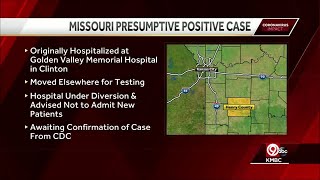 One of Missouri's presumptive positive cases in Henry County