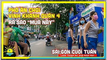Ra sao "Mùa Này" Phố Ăn Chơi Vĩnh Khánh Quận 4 Sài Gòn Cuối Tuần | lang thang Sài Gòn