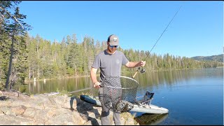 Fishing at Bowman Lake with @4WDAdventureCrew