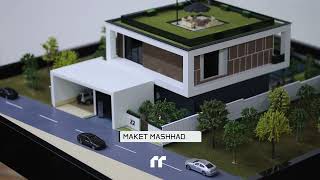 Stunning Luxury Villa Scale Model | Full Interior &amp; Exterior | 1:50