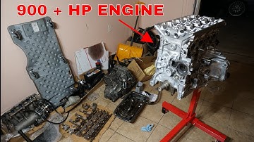 900 + HP TURBO B SERIES JBRE STREET SWEEPER ENGINE ASSEMBLY