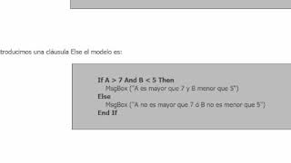 Programación en Visual Basic 6.0 uso del IF THEN ELSE