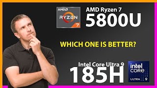 AMD Ryzen 7 5800U vs INTEL Core Ultra 9 185H Technical Comparison