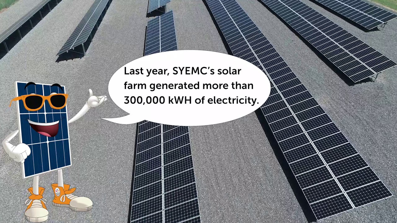 Solar Sam at SYEMC Solar Farm - YouTube