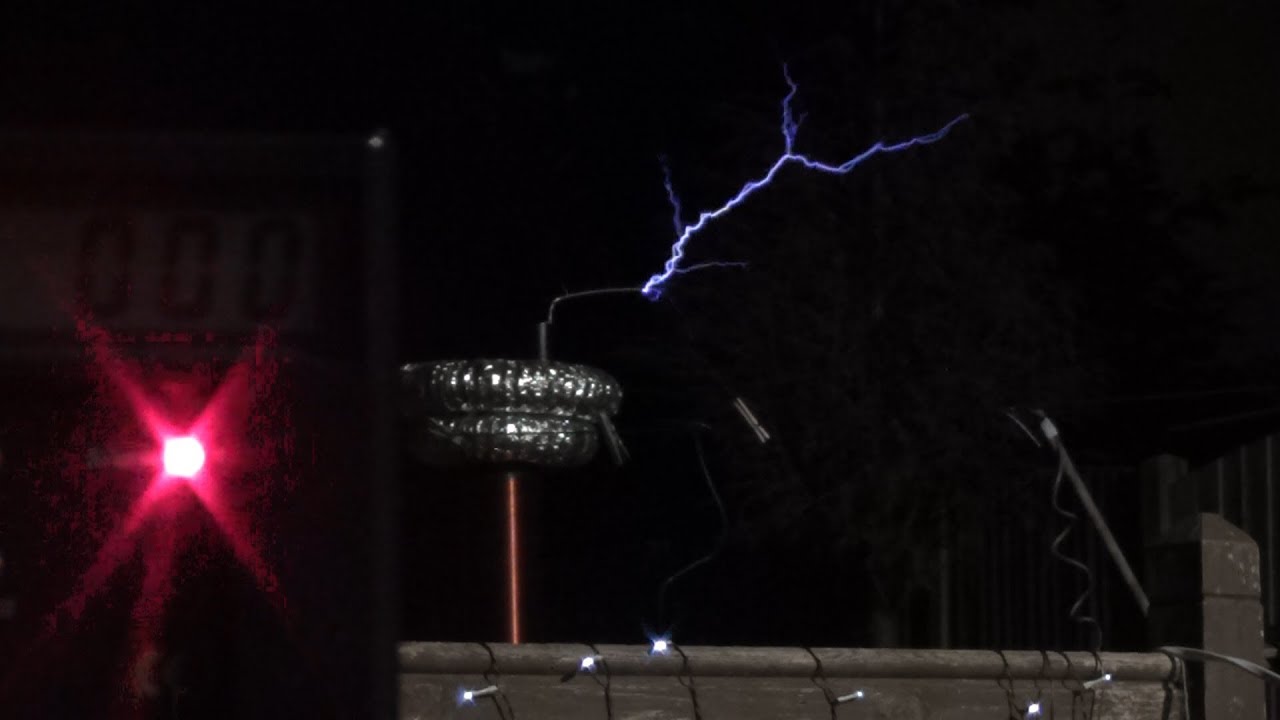 Project Exodus Initial Testing 2015 - 2400W DC Resonant Charging Bipolar Tesla Coil