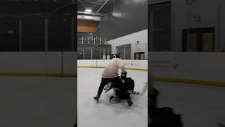 When they are looking down don’t be afraid to poke check 🏒