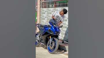 R15 v4 new visor❤️ #r15v4 #riders #yamahar15 #r15 #motocycle #biker #bikelover