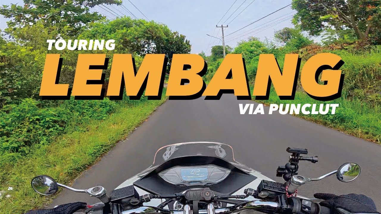 Lembang Via Punclut Mantap Pemandangan nya | Touring Bandung | Honda Pcx 160