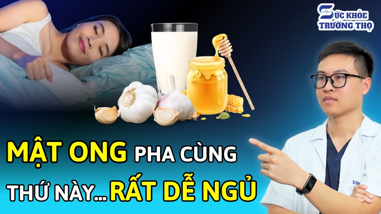 Mẹo Dùng Mật Ong Chữa Mất Ngủ Cực Tốt, Uống Sáng Hay Tối Tốt Hơn?