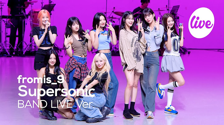 [4K] fromis_9(프로미스나인) “Supersonic” Band LIVE Concert 프미나와 이열치열❤️‍🔥 [it’s KPOP LIVE 잇츠라이브]