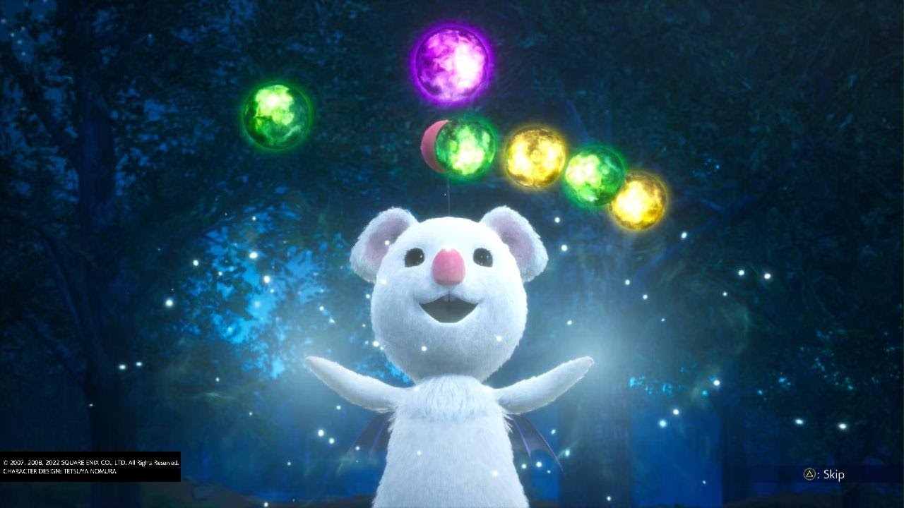 CRISIS CORE –FINAL FANTASY VII– REUNION Summon Moogle Moogle Power