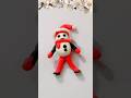DIY Santa #art #clayart  #artwork #polymerclay Mantou｜蒸しパン、蒸し饅頭、餃子｜饅頭·包子·餃子 #shorts #superlightclay