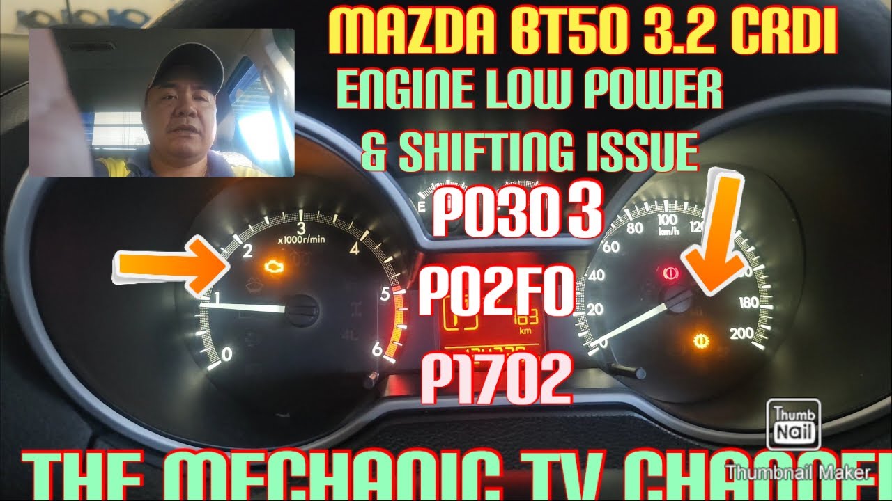 P0303 MISFIRE DETECTED / P02F0 INJECTOR CIRCUIT RANGE / P1702 TRS