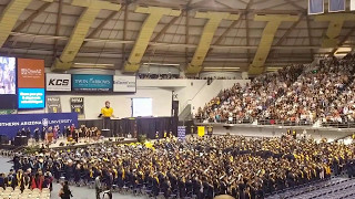 NAU Class of 2017 Graduation.....  National Anthem