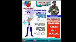 Ayo Jangan Ragu..!! Vaksin Covid-19 AMAN \u0026 HALAL