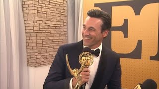 Jon Hamm Reflects on Hard Times Before His Emmy Win