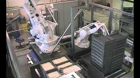 WMH Robotic Tray Stacking System
