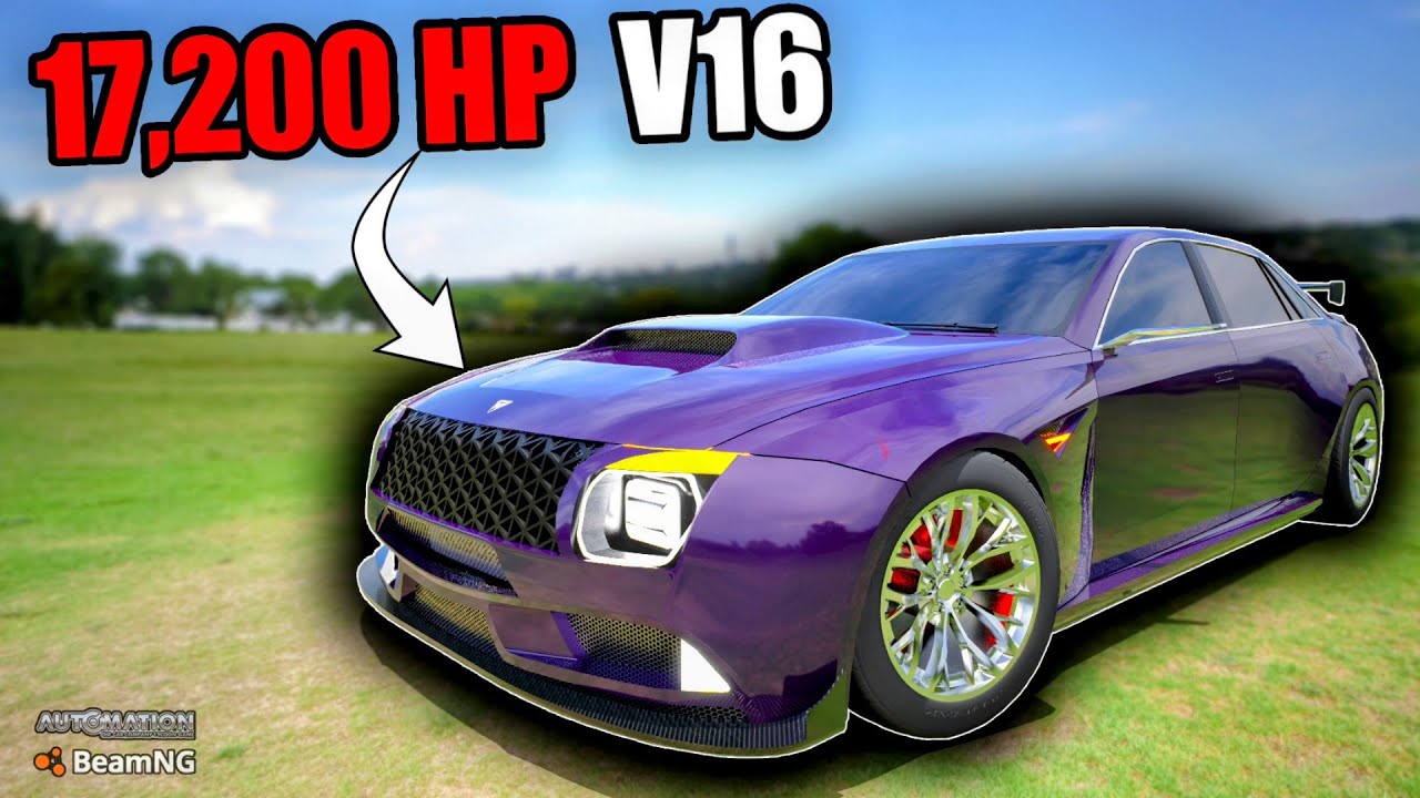 Самая МОЩНАЯ машина из когда-либо созданных! | Automation Game & BeamNG.drive