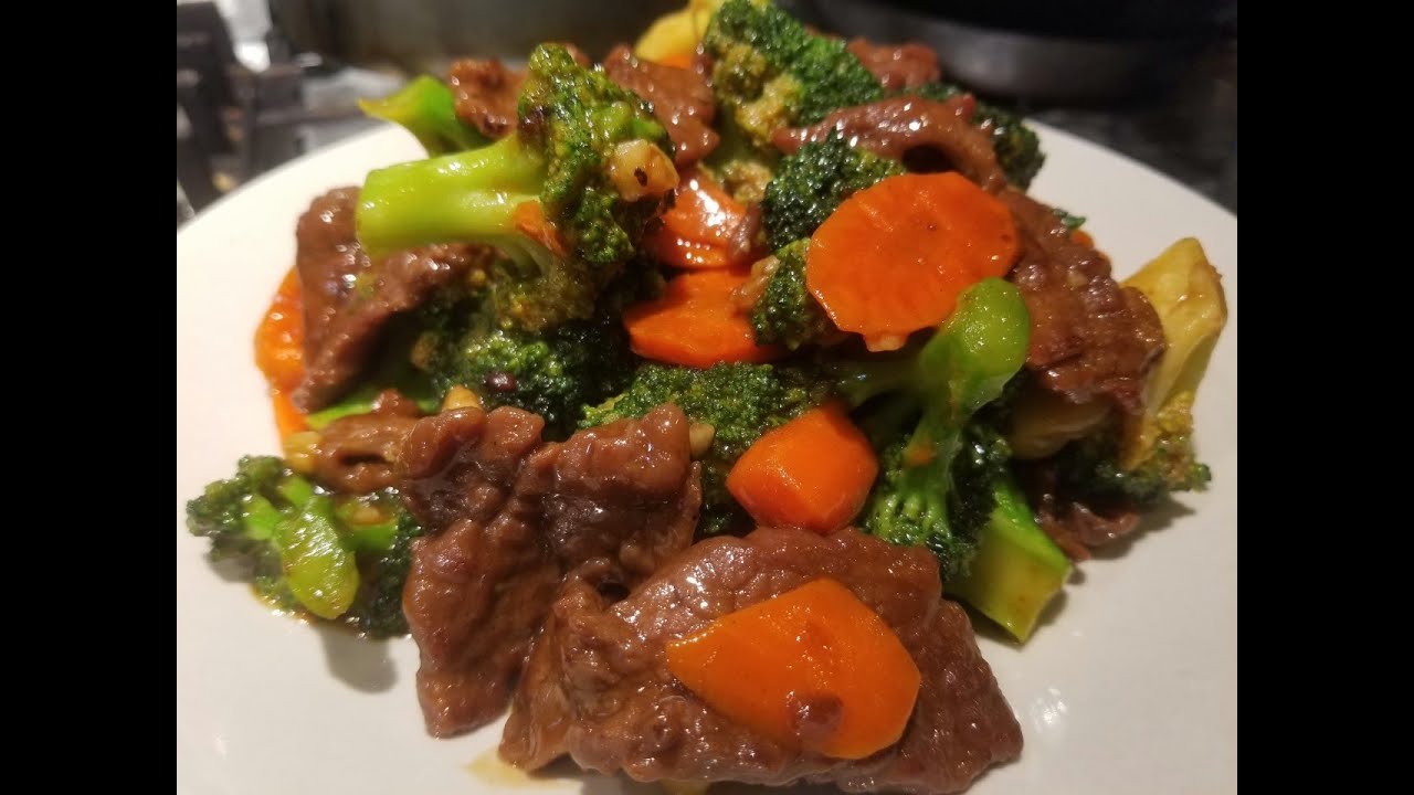 **~EASY RECIPE~** Beef with broccoli--restaurant style - YouTube