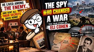 Thumbnail of the video “History Buddy - THE SPY INSIDE SYRIA — How Eli Cohen Fooled an Entire Regime”