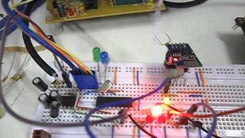 Automação Residencial -  Primeiros Testes - PIC16f628a