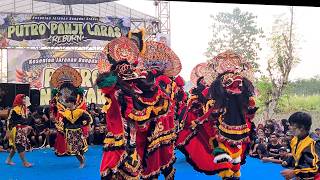 Barongan Galak jaranan PUTRO PANJI LARAS Live Karangnongko Plosoklaten Kediri