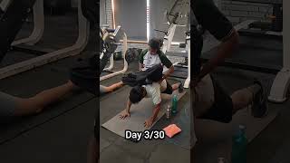 DAY 3/30 OF BODY RECOMP💥Today's quote is "STOP OVERTHINKING, PROGRESS IS ALREADY THERE