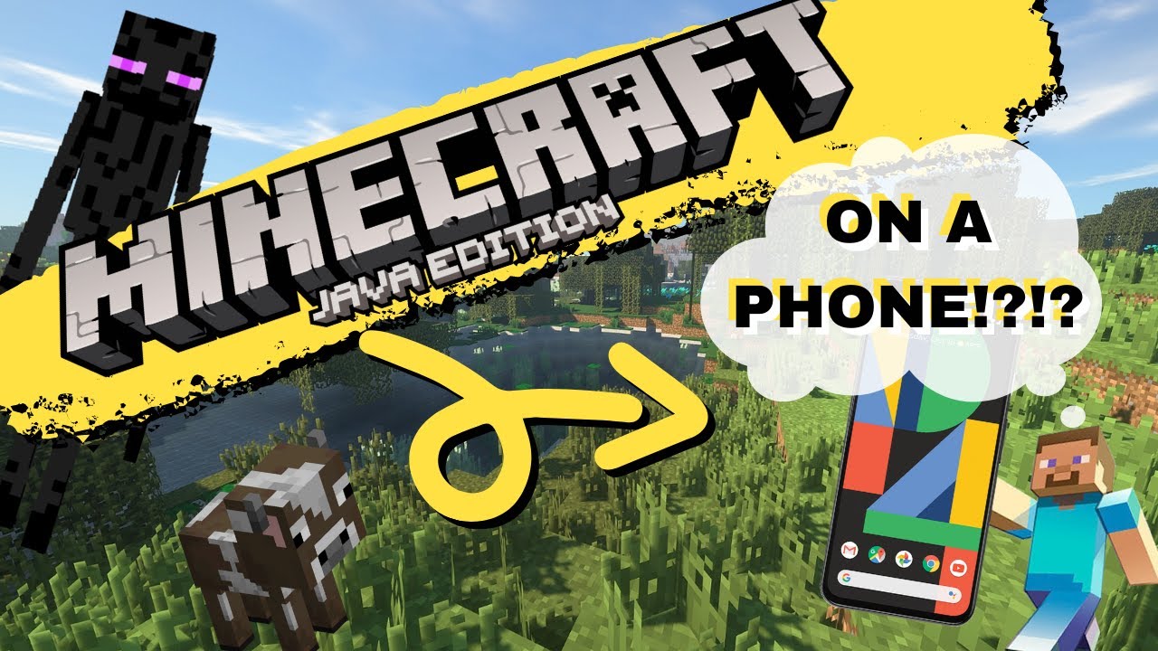 How to play MINECRAFT JAVA on mobile! (100% Legit) - YouTube