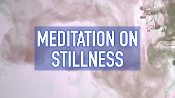 Guided Mindfulness Meditation on Stillness - Relaxation and Tinnitus Sound Therapy [HD]