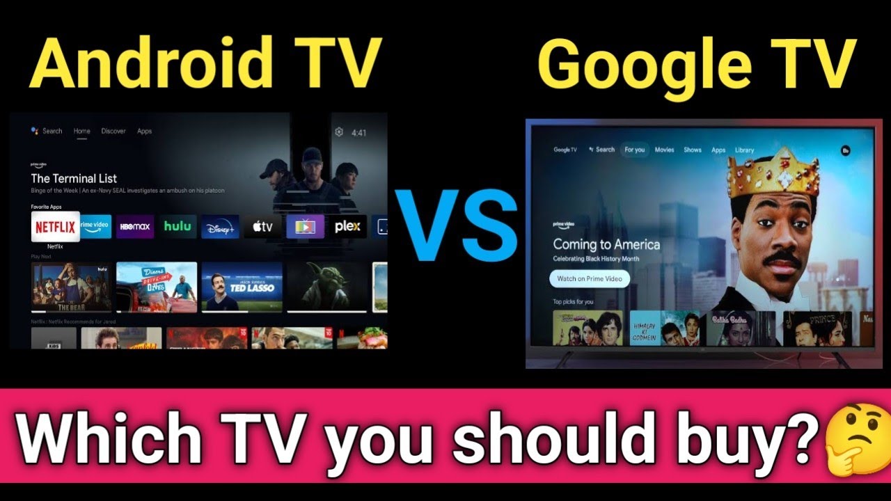 Android TV VS Google TV 🔥Which one is better TV in 2023? YouTube