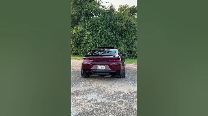 Cammed 6th gen Camaro with 2 inch headers-xpipe-Mbrp axlebacks #cammedcamaro #americanmuscle #6thgen