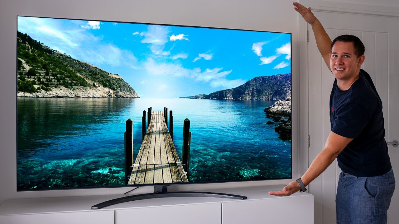 Huge 75 4K QNED Mini LED TV From LG - 75QNED866QA 