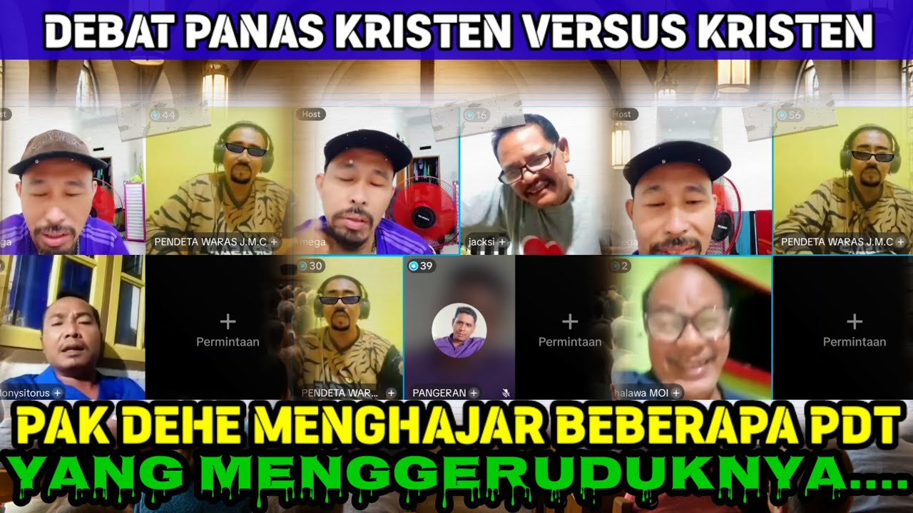 PAK DEHE MENGHAJAR TIGA PDT PENGIKUT PAULUS 