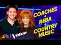 Coaches Chance, Kelly, Niall and Blake Talk Country Music with Reba | The Voice | NBC