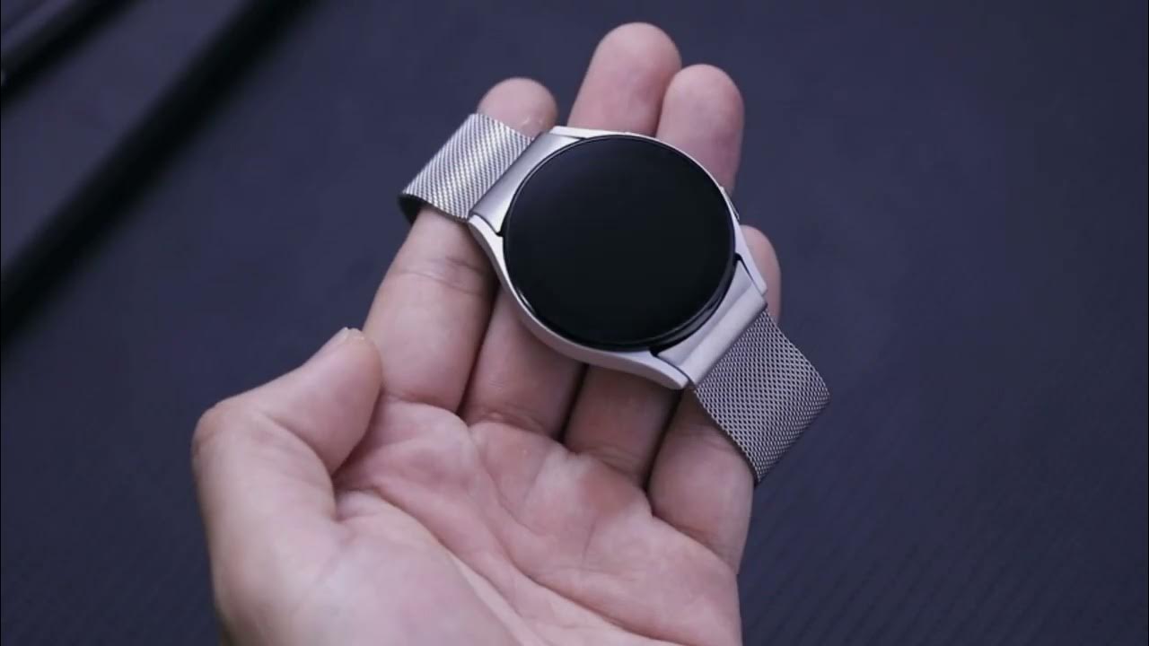 Samsung Watch 4, 5, 6 install instructions milanese straps YouTube