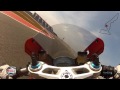 Embarque ducati panigale 1199 r sur le circuit daustin au texas