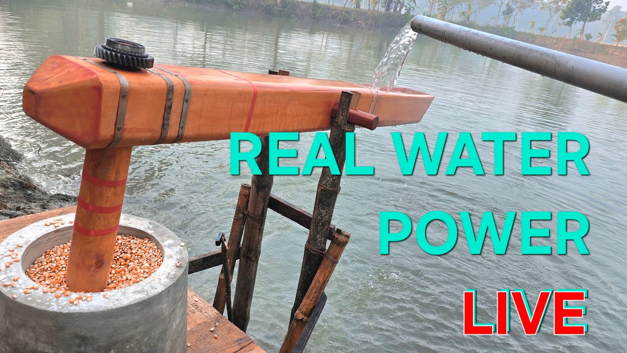 water powered corn grinder mill EP- 35