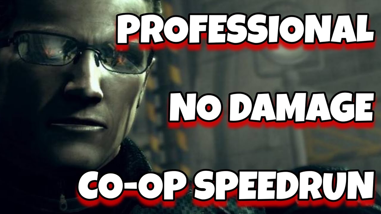 This Professional No Damage Speedrun Was HELL... | Resident Evil 5