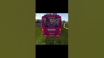 LIMRAS Kerala Private Bus Mod In Bus Simulator Indonesia - Bussid Bus Mod - Bussid Car Mod - Bussid