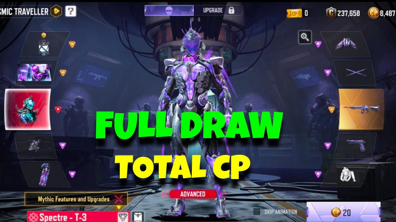 Total Cost! Buying Full Cosmic Traveller Draw Mythic Spectre T3