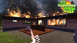 My Summer Car - MY HOUSE IS ON FIRE My Summer Car - MY HOUSE IS ON FIRE